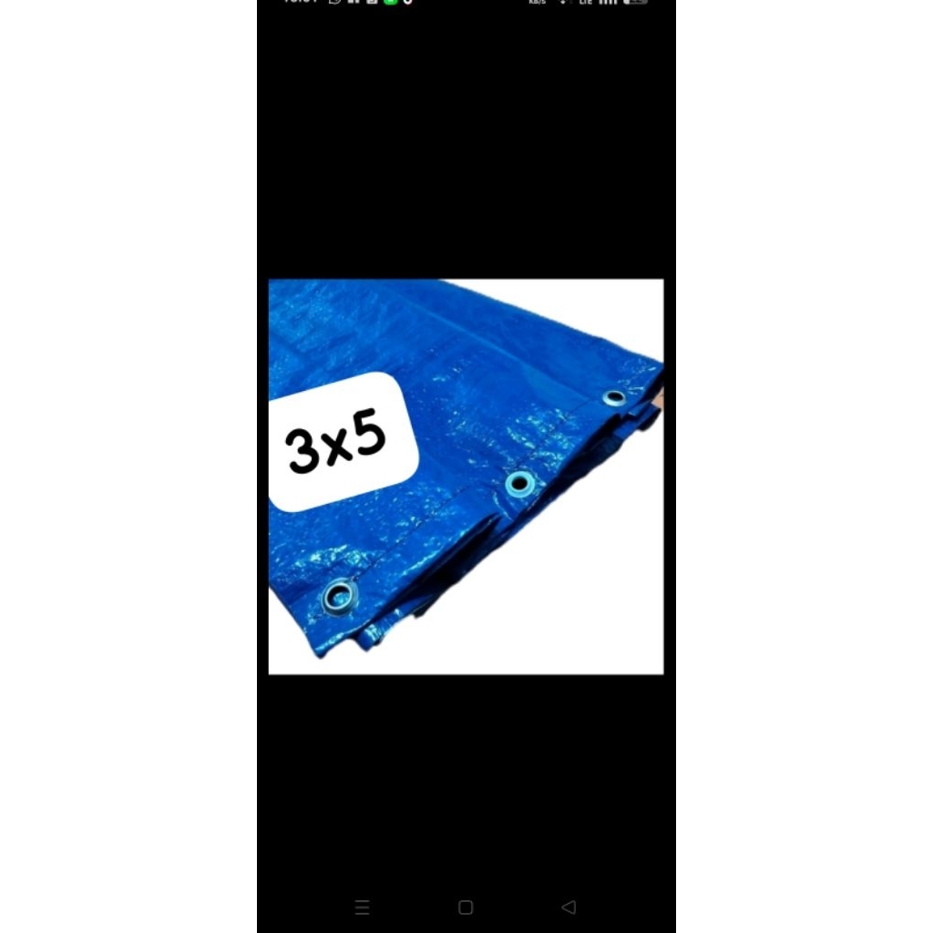 TerpalA2 3x5 ,Terpal lembaran, Terpal plastik