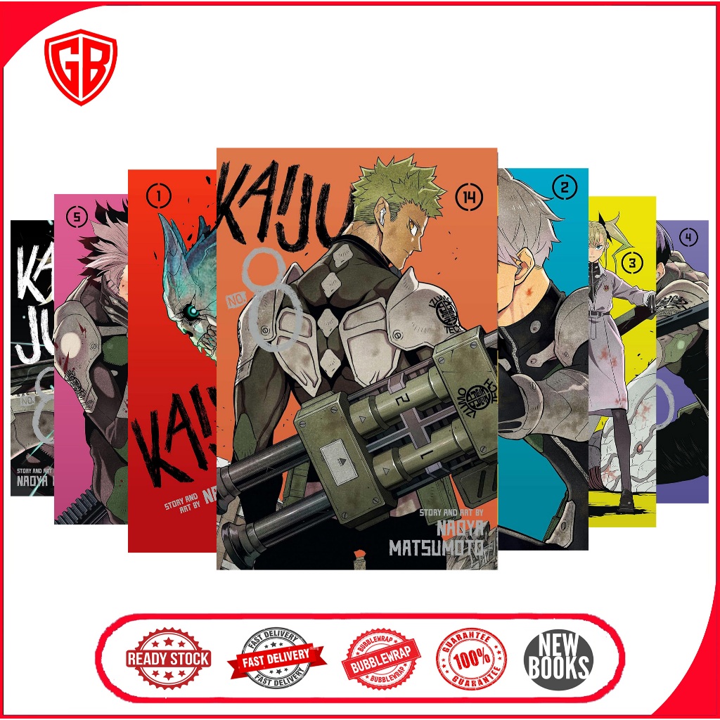 Kaiju No. 8 (14 book series)
