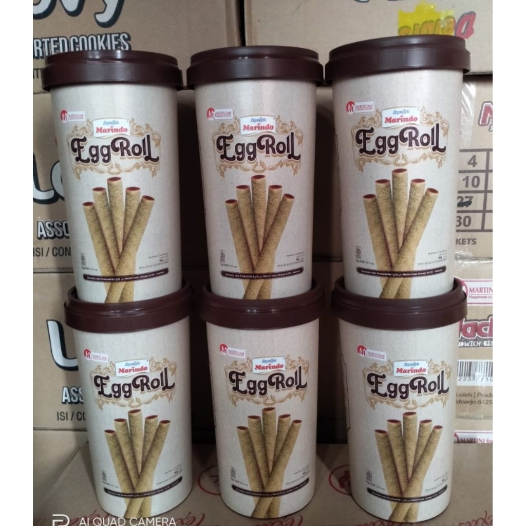 1dus isi 12Toples MARINDO EGG ROLL