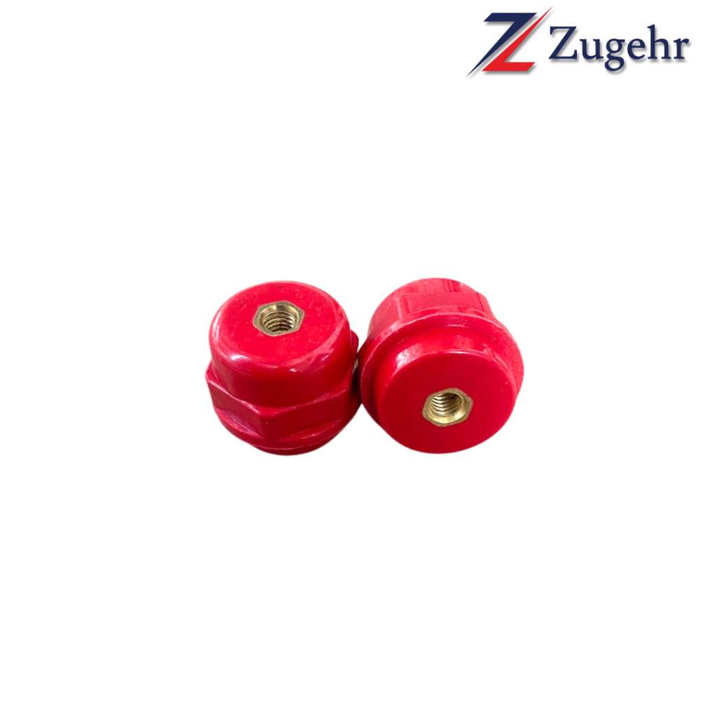 Isolator Busbar SM 25-6 / Busbar Support / Dudukan Rel Tembaga Panel Listrik / Standoff Insulator