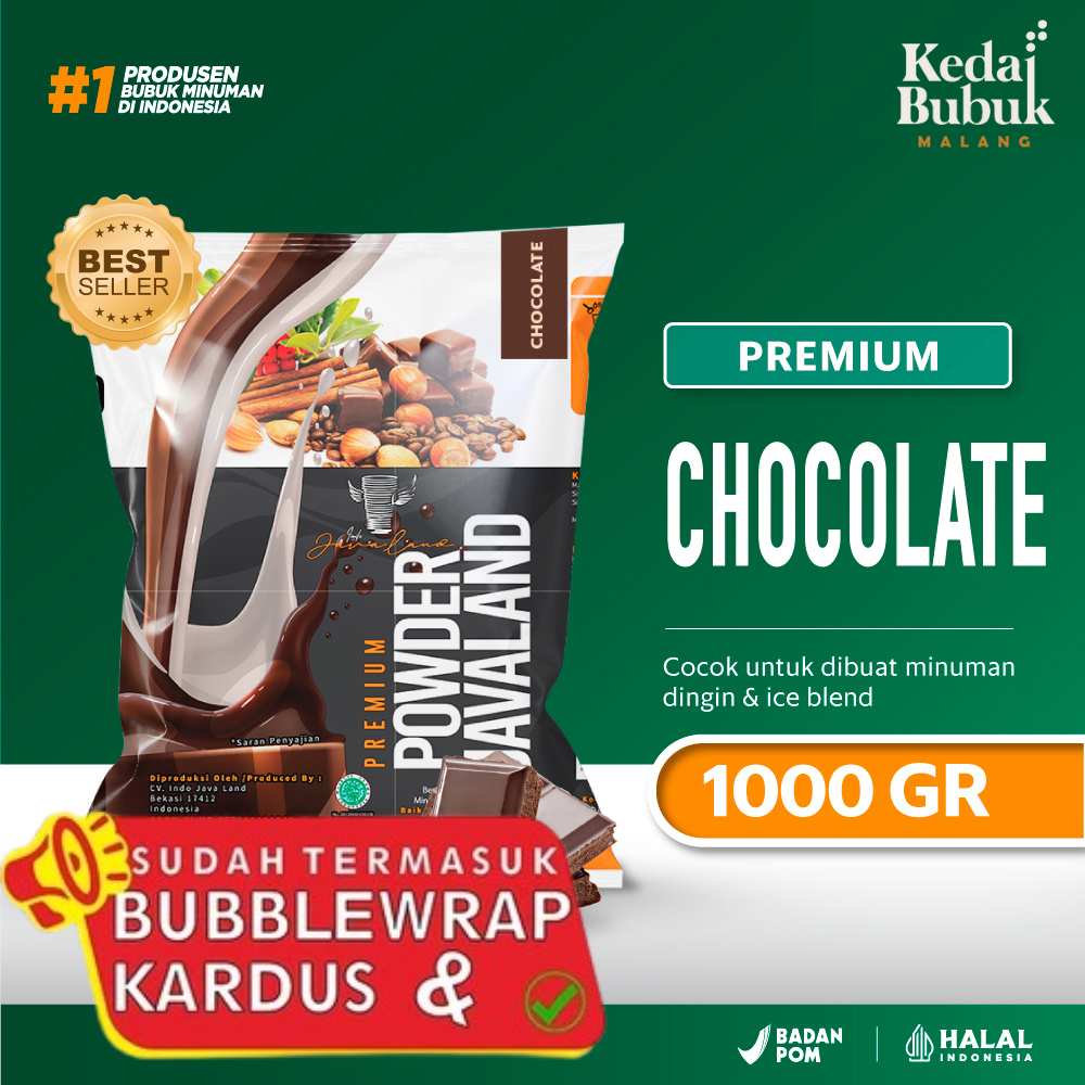 (Premium) Bubuk Minuman Chocolate 1 kg Javaland
