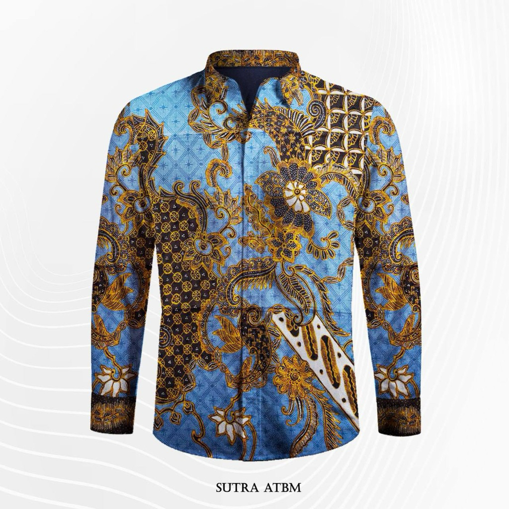 KAIN BATIK TULIS SUTRA ATBM ASLI PEKALONGAN - AM 10