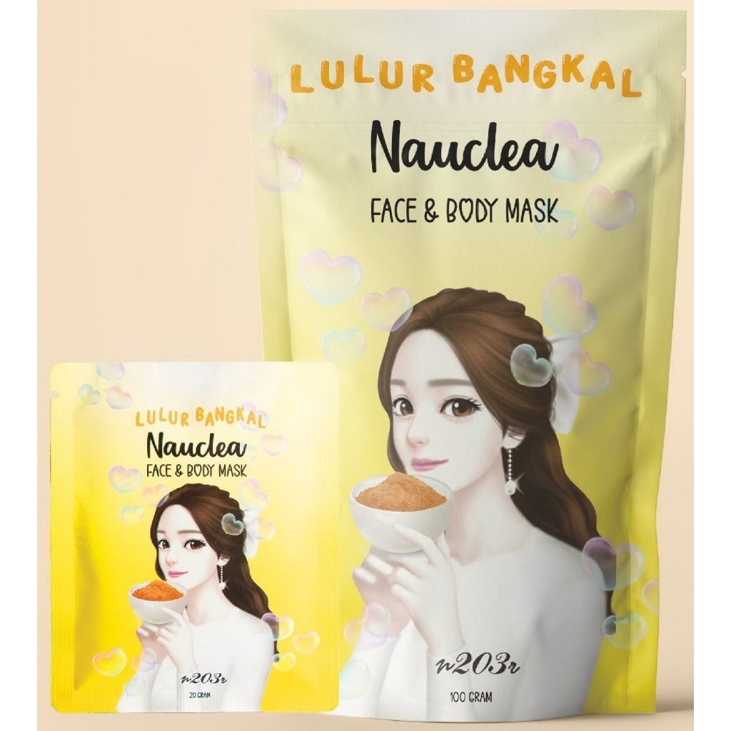 Lulur bangkal n203r face & body mask