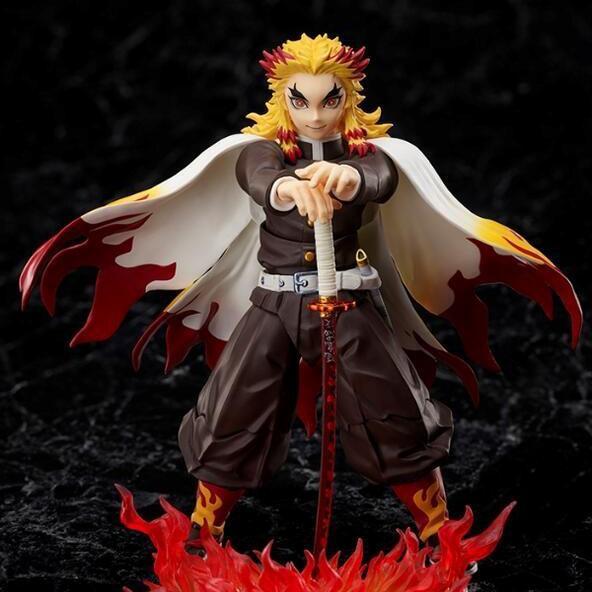 SIAPKIRIM ANIPLEX Buzzmod1 /12 DEMON SLAYER MUGEN TRAIN - KYOJURO RENGOKU READY STOCK
