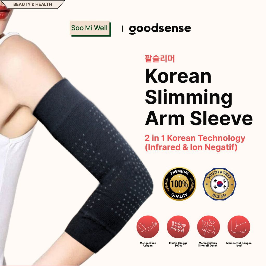KOREAN SLIMMING ARM SLEEVE / KORSET TANGAN / KORSET PENGECIL LENGAN