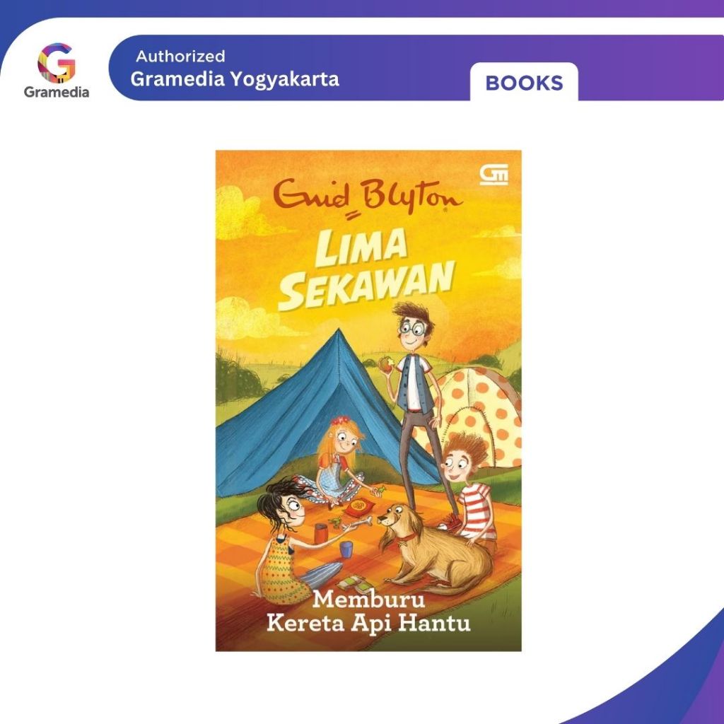 Gramedia Yogya - Lima Sekawan: Memburu Kereta Api Hantu