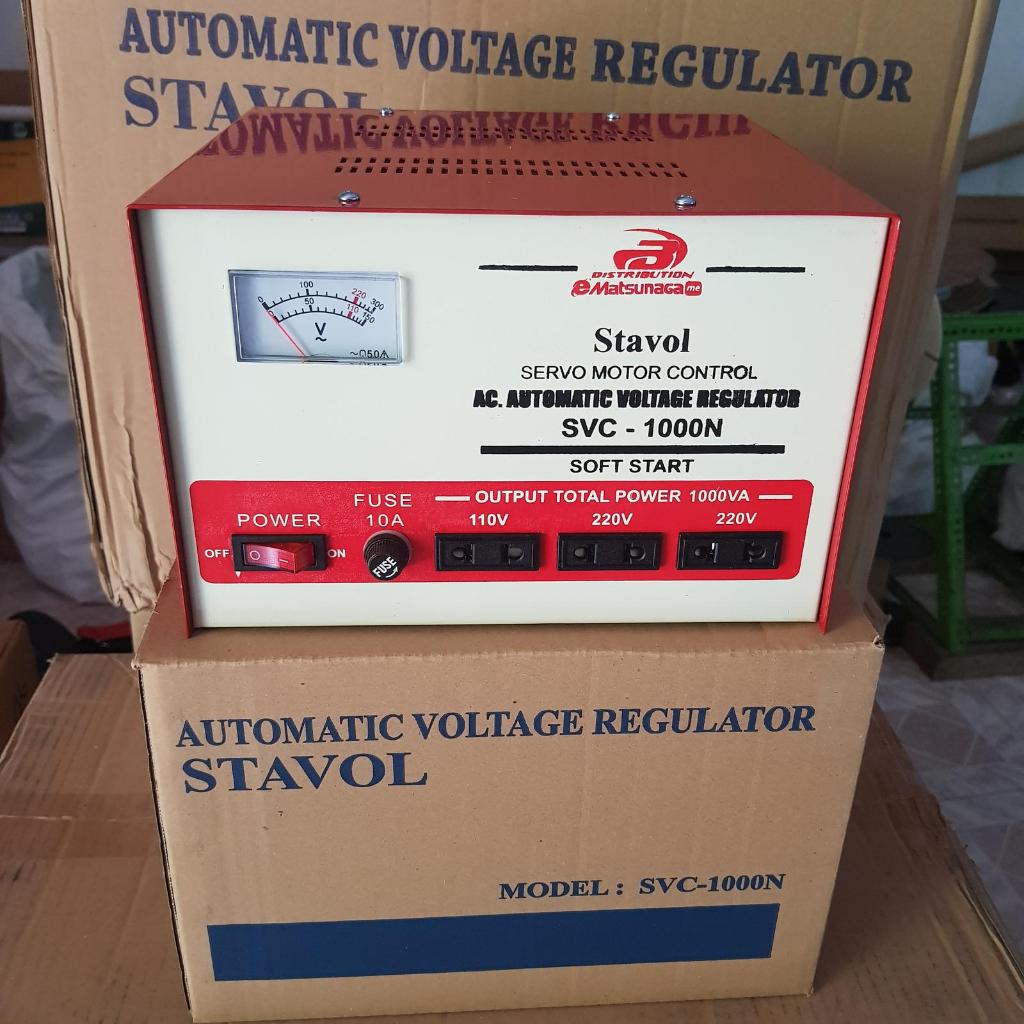 Stavolt SVC-1000N/Stabilizer 1000Watt Matsunaga