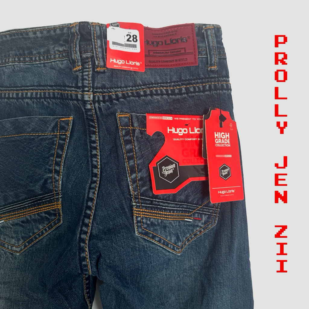 HUGO LIORIS JEANS - Blue Series Slim Fit (Celana Jeans Pria)