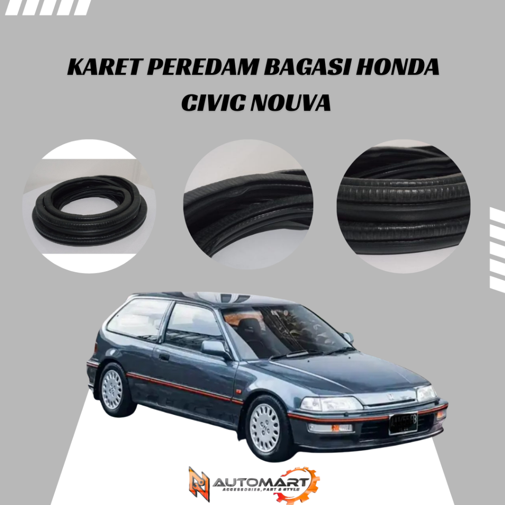 Karet Peredam Bagasi Honda Civic Nouva | Rubber Stopper Civic Nouva Original