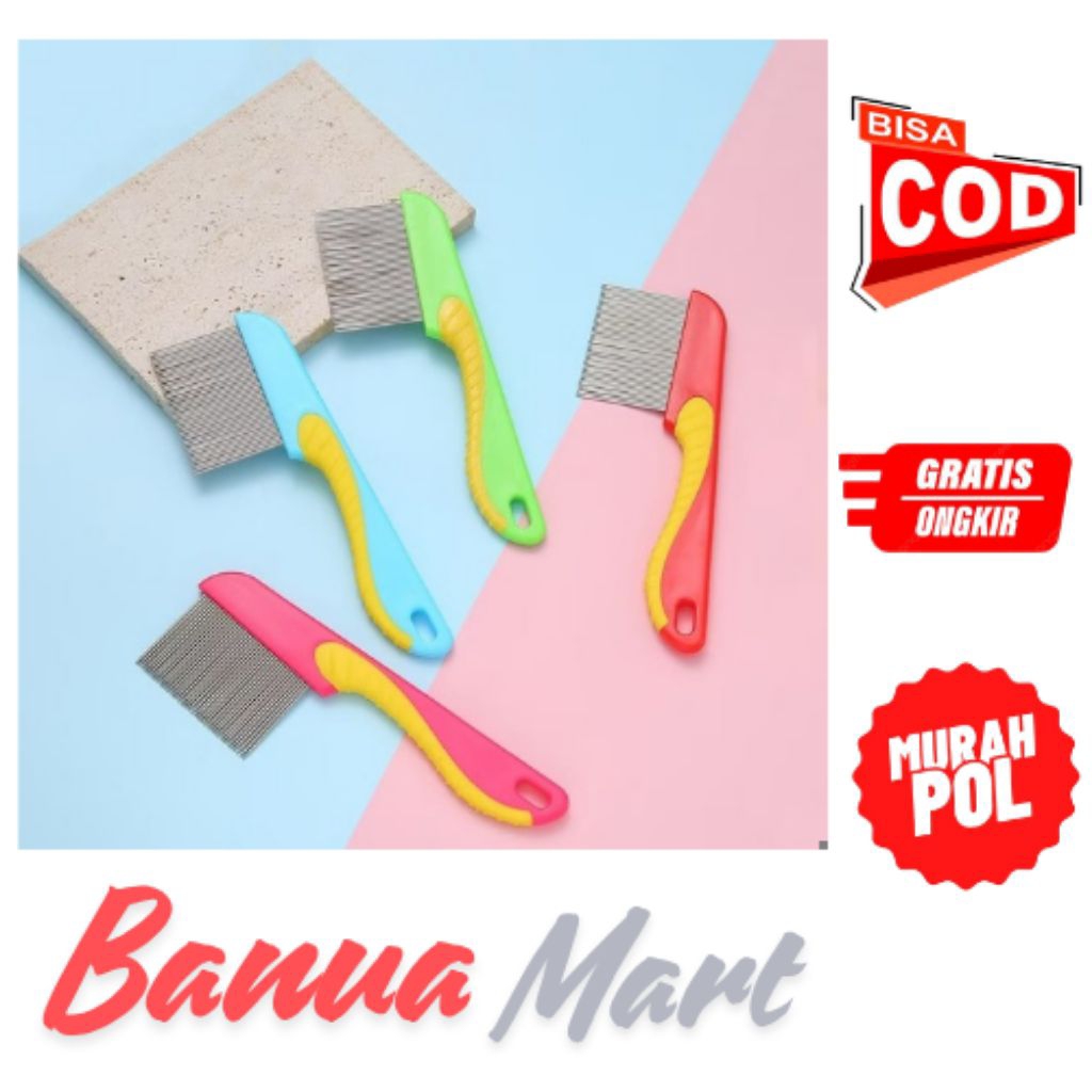 SISIR KUTU / Sisir Kutu Besi / Sisir Kutu Rapat / Sisir Kutu Model Ganggang