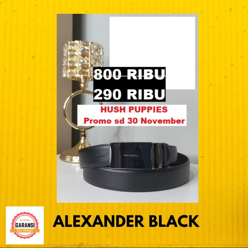 Ikat pinggang pria sale Hush Puppies ALEXANDER belt original 100%