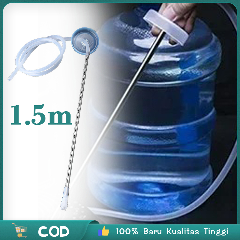 Selang Galon 1.5meter Elektrik Pompa Galon Selang Pompa Galon Selang Dispenser Electric Selang Pompa