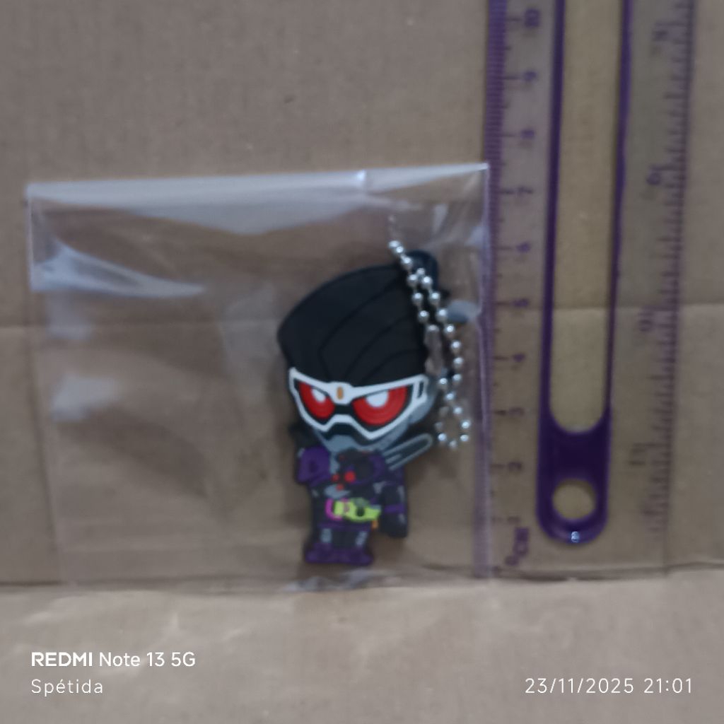 Rubber Ballchain Kamen Rider Genm - Kamen Rider Legend Rider Capsule Rubber Mascot