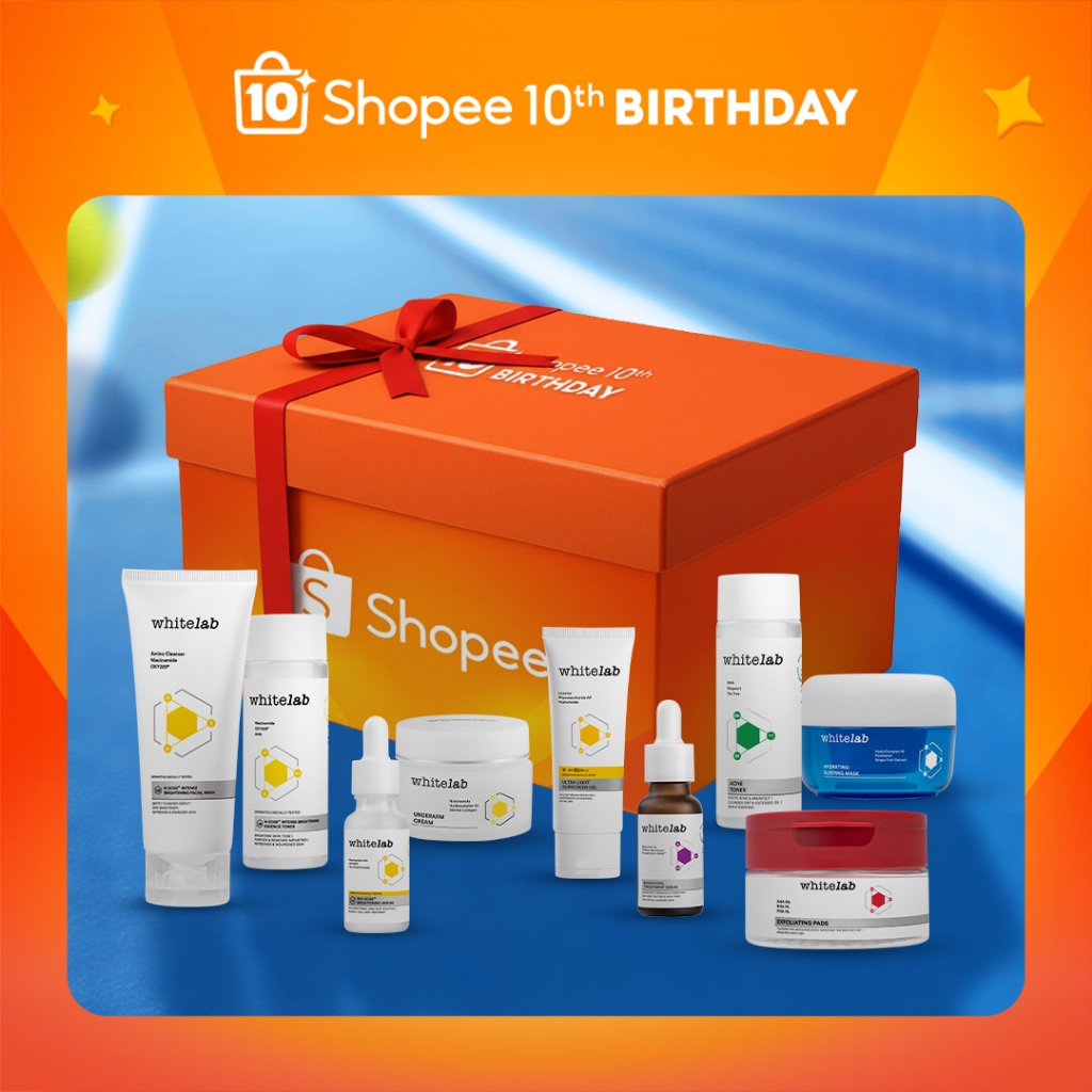 [SHOPEE SPECIAL 10TH BIRTHDAY] WHITELAB Exclusive Box 9in1: Complete Face & Body Care