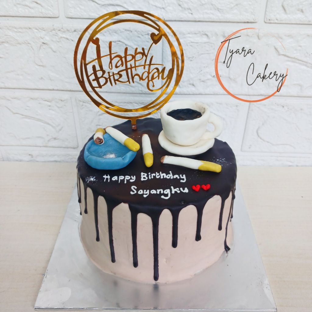 Cake Rok*k | Cake Ulang Tahun Suami | Custom Cake Bandung