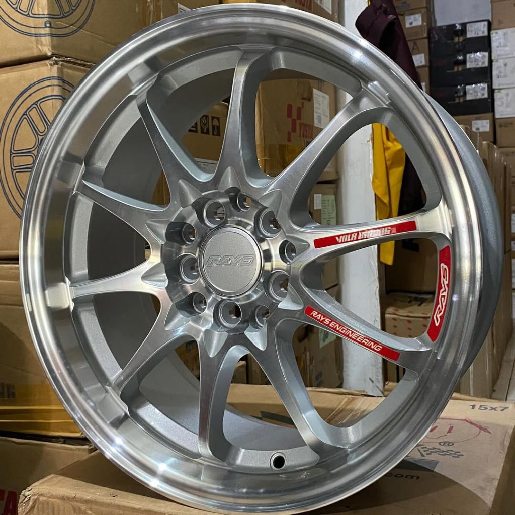 velg ring 16 ce28 lebar 7 pcd 5x100 - 5x114,3 velg racing ring 16 velg mobil r16 velg mobil All new 