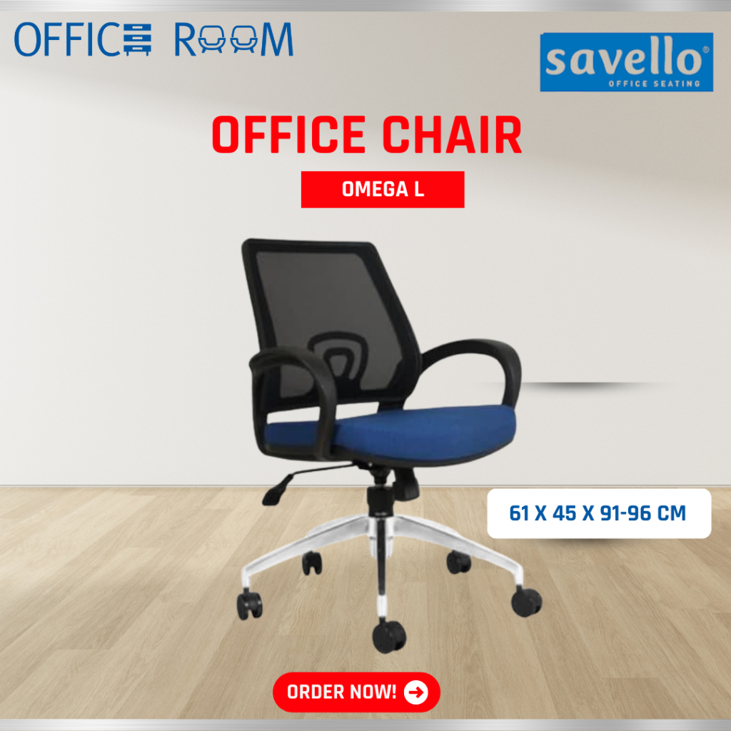 Kursi Kantor / Kursi Kerja / Kursi Jaring / Kursi Savello Omega L