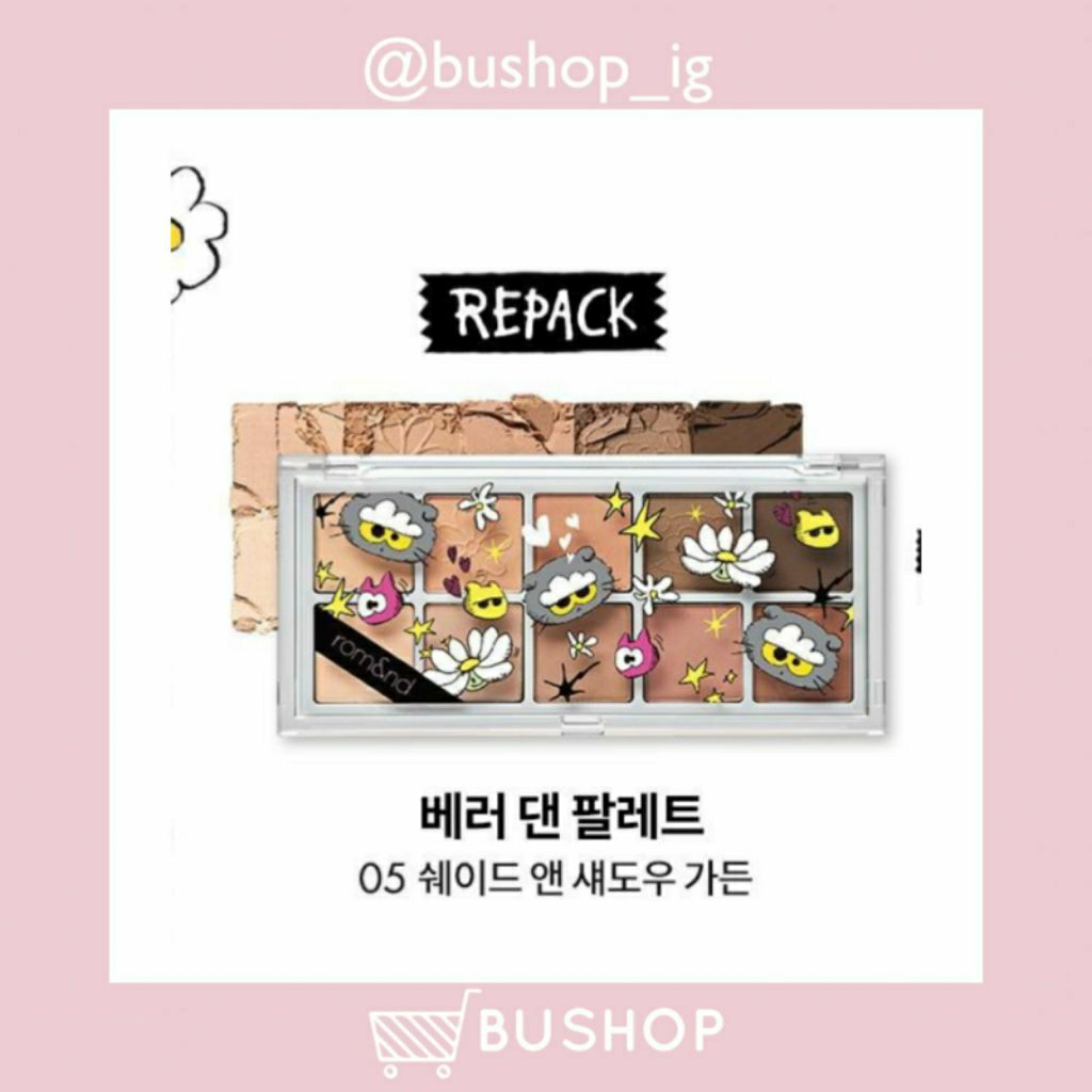 Romand X Zonfriends Better Than Palette eyeshadow