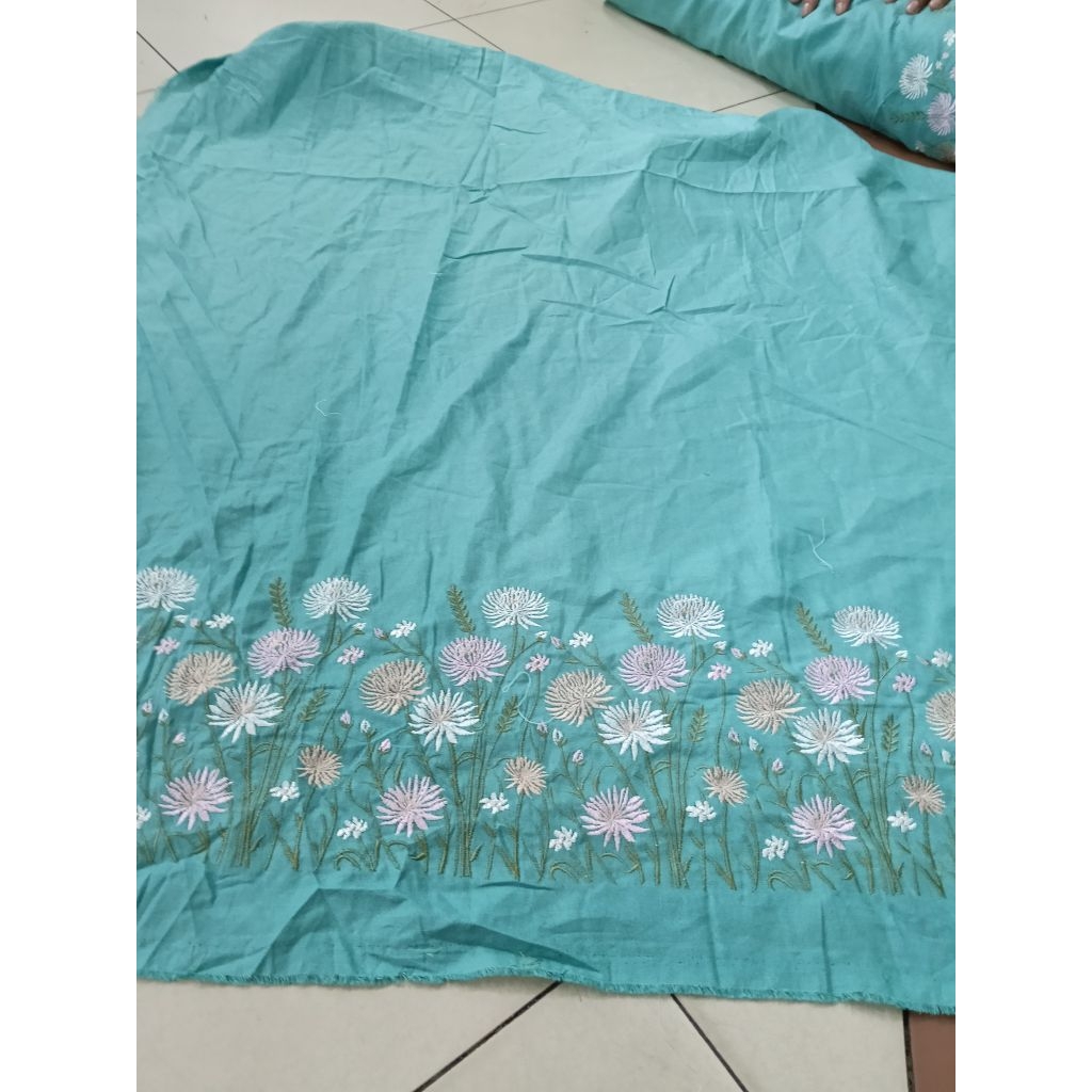 KAIN KATUN LINEN BORDIR PINGGIR