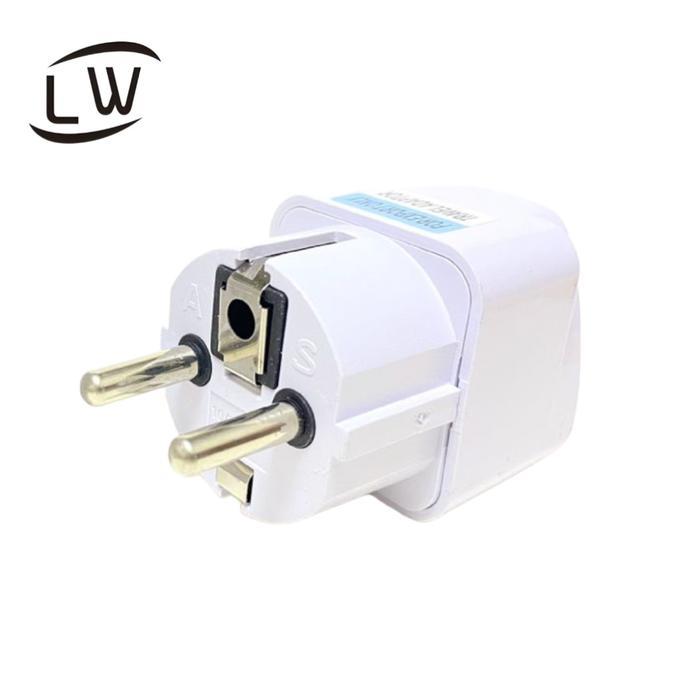 COLOKAN STEKER UNIVERSAL TRAVEL ADAPTOR SAMBUNGAN LISTRIK 2KAKI MALE 3KAKI FEMALE