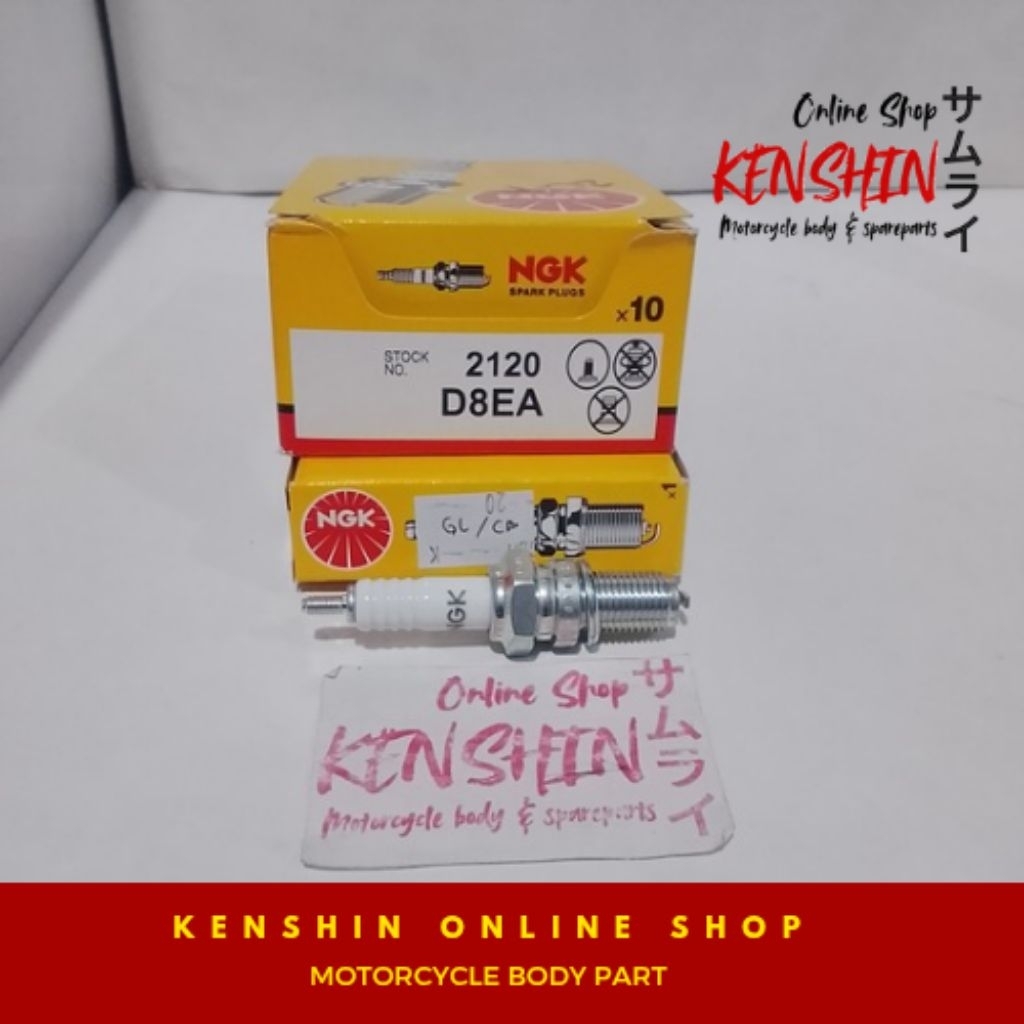 Busi D8EA Gl pro Gl max CB NGK ORI