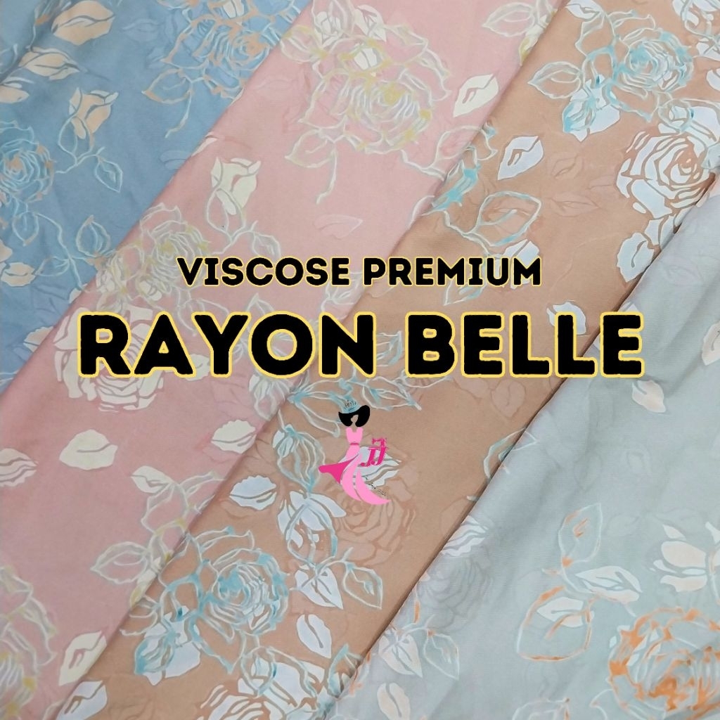 [AbstrakCDK] rayon viscose premium / rayon viscose abstrak / rayon viscose / kain viscose gamis , ka