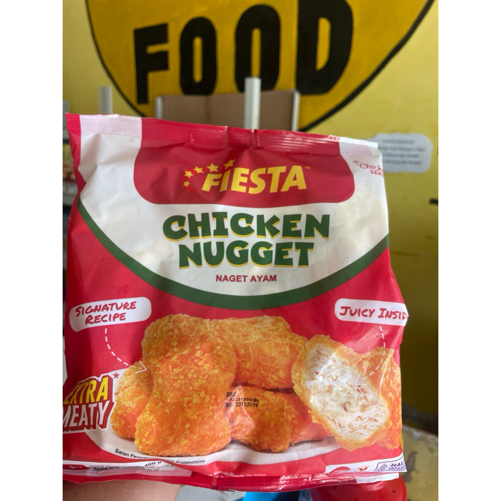 Fiesta Chicken Nuget 400g / nuget fiesta / nuget frozen