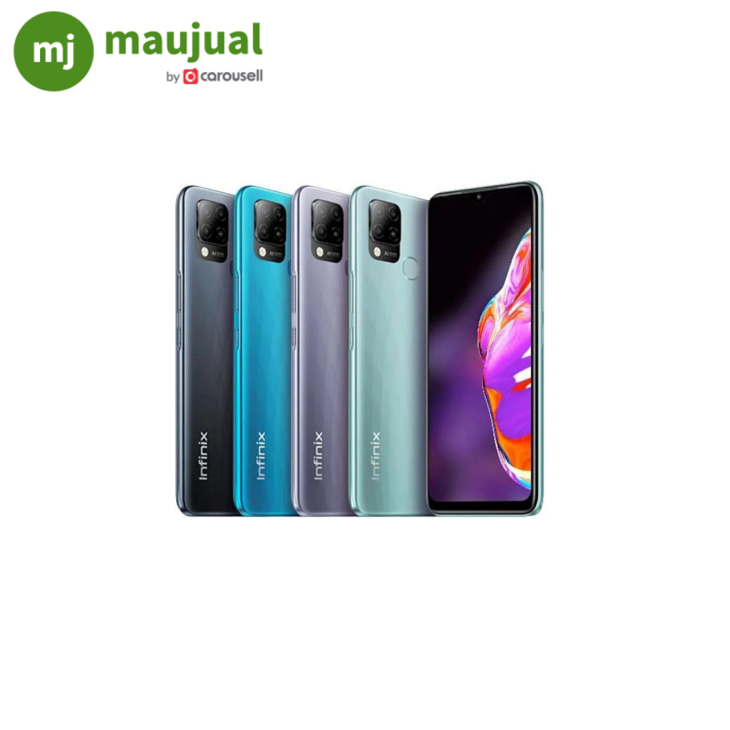 Smartphone Infinix Hot 10S 4GB/64GB Bekas Resmi Indo