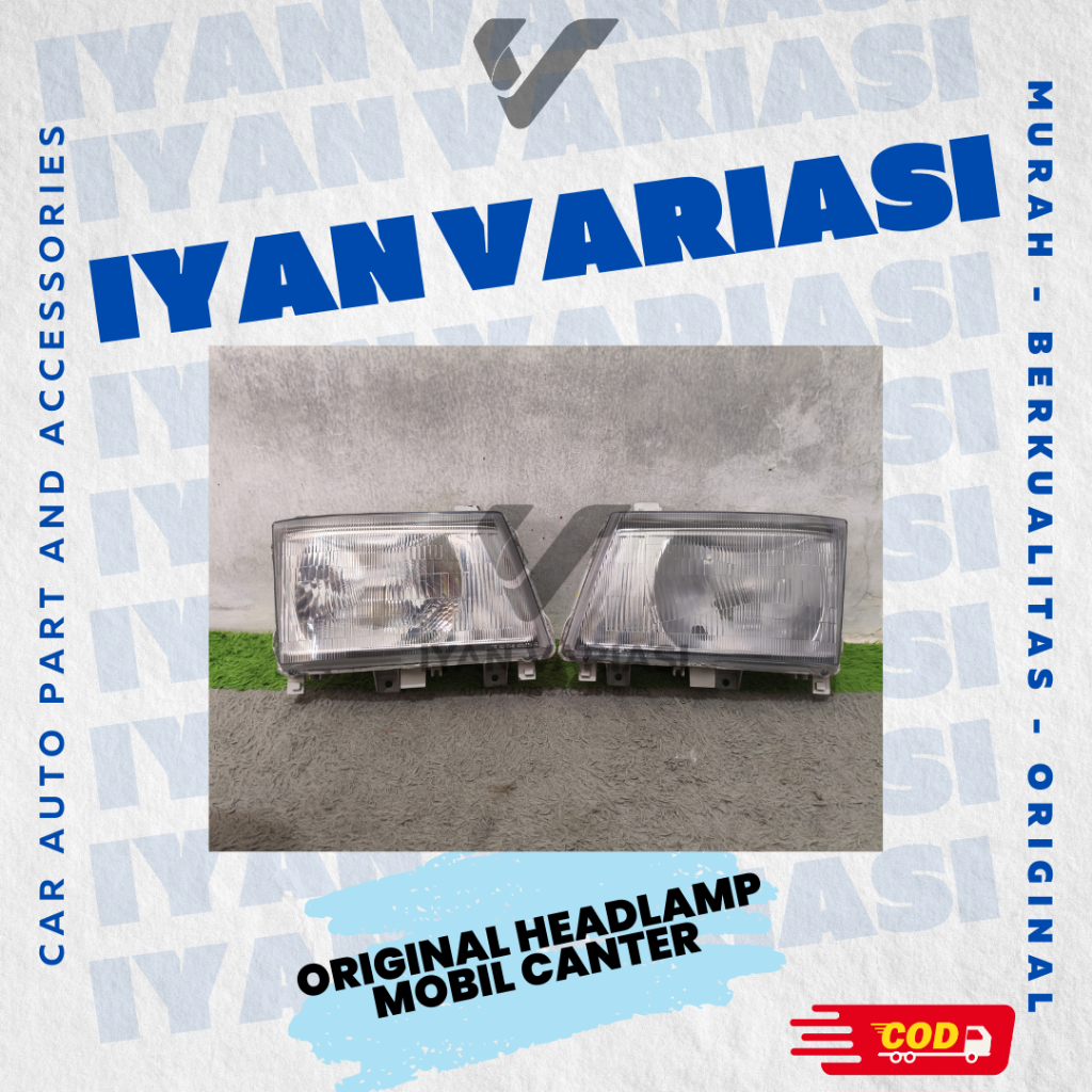 original copotan head LAMPU DEPAN CANTER PS110 PS125 PS136