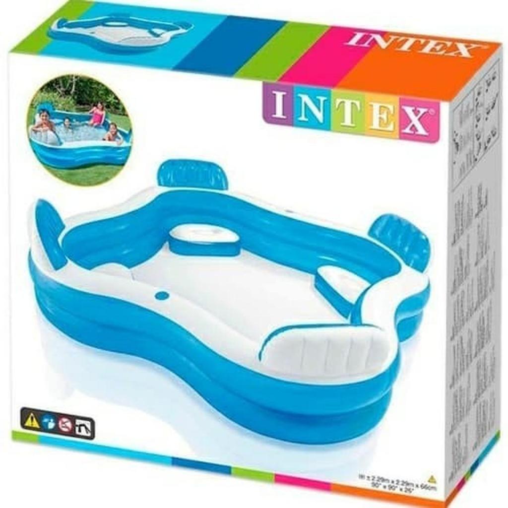 Intex Family Pool Lounge Vinyl / Kolam Anak / 56475