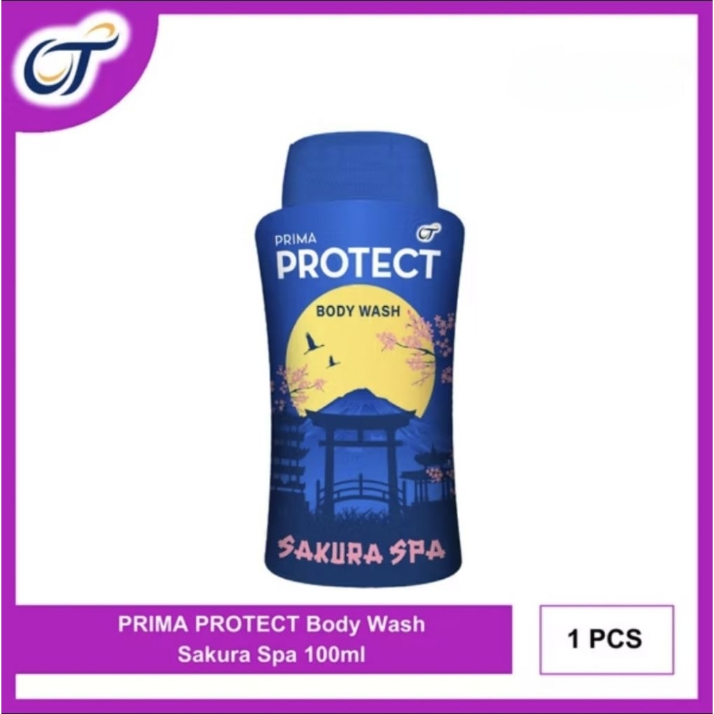 Sabun cair Prima protect sakura spa 100ml
