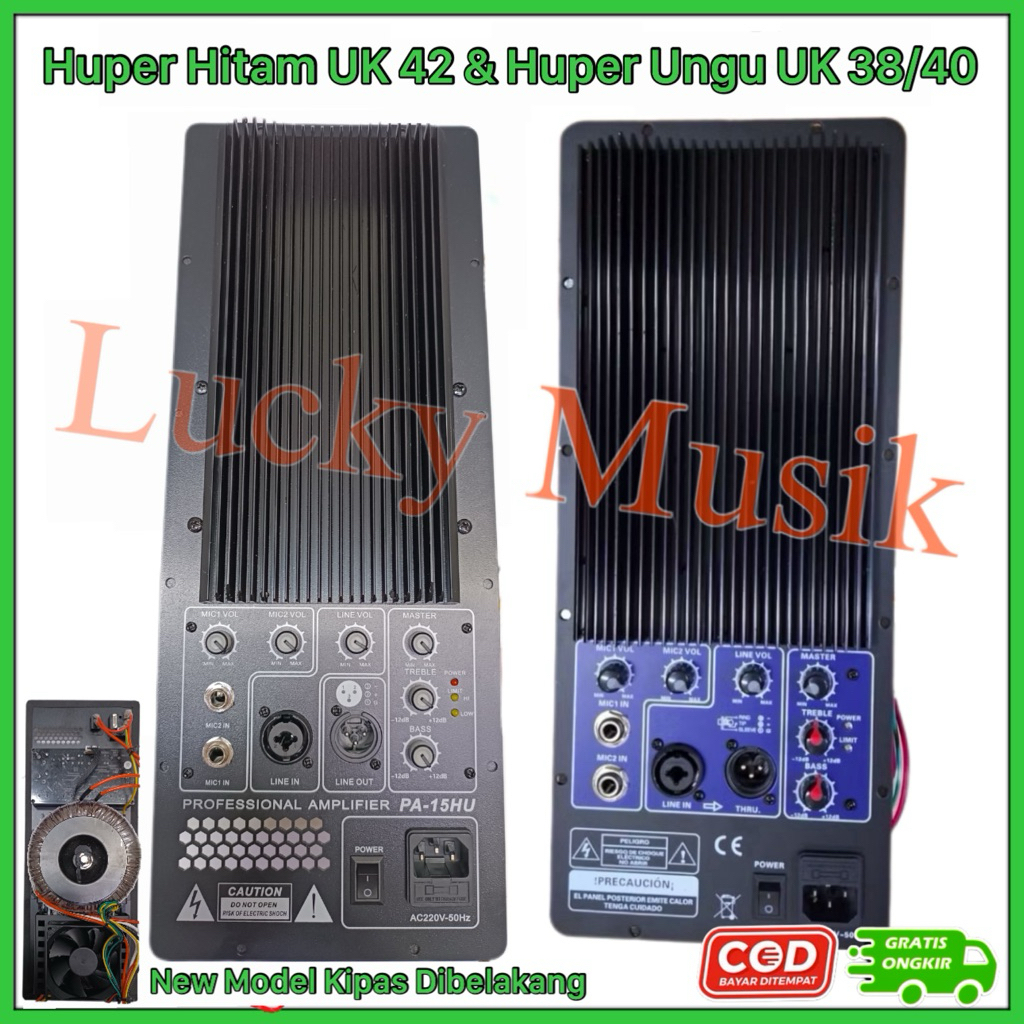 Power Kit Aktif Huper Ungu 2 Way 3 Way New Original power huper ungu power kit hitam