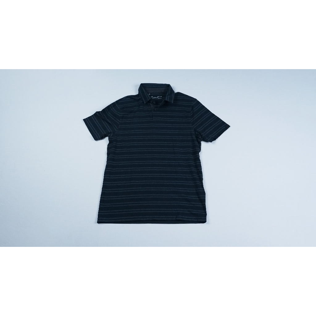 Under Armour - Charged Cotton Scramble Stripe Polo Golf