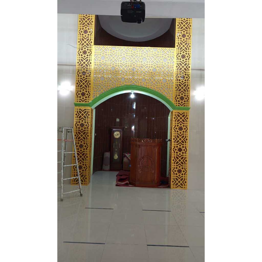 Mihrab Musholla Minimalis Premium untuk Rumah Baru