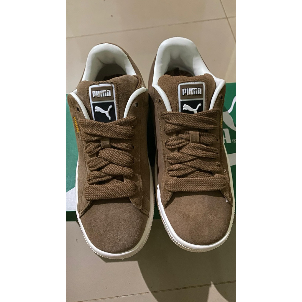 BNWB- PUMA SUEDE XL HAUTE COFFE (INCLUDE 2 TALI COFFE & WHITE)
