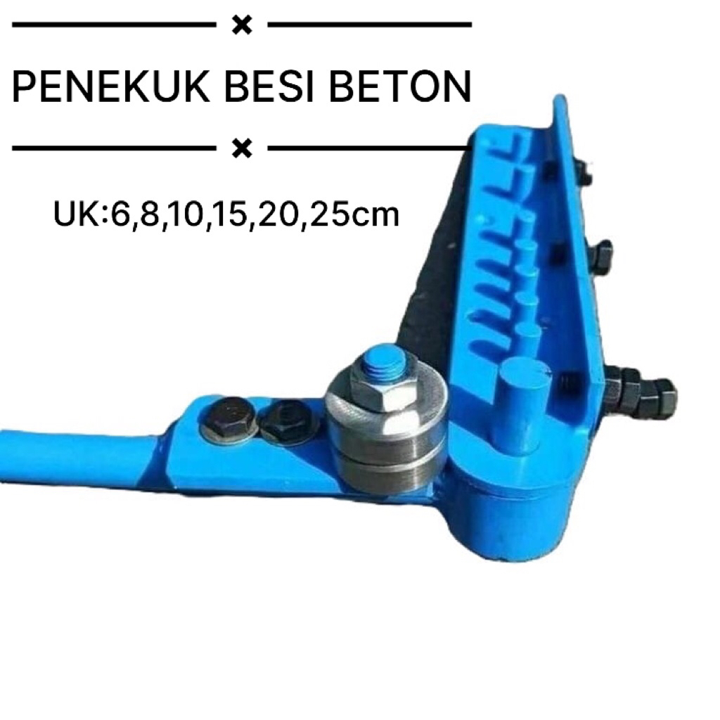 PENEKUK BESI BETON (cincin begel) 6 8 10 12 15 20 25cm