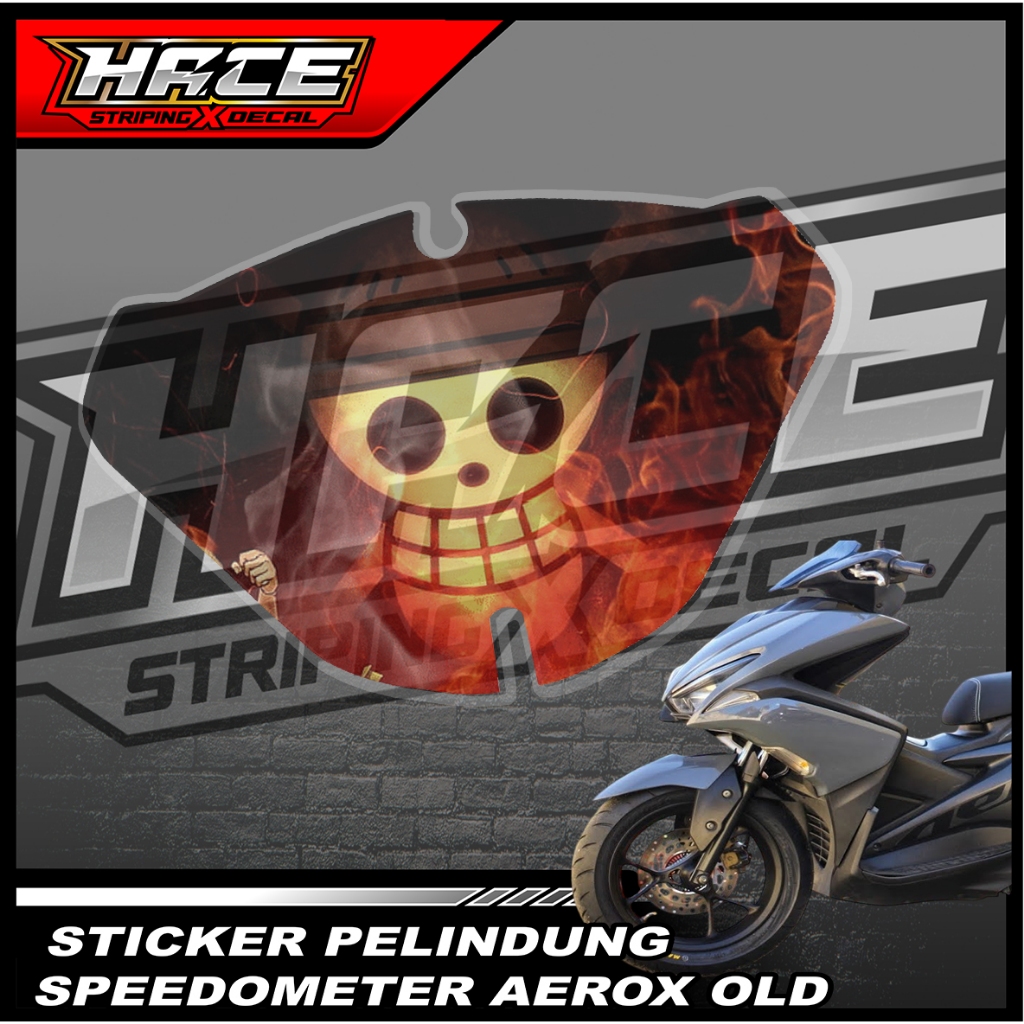 Sticker Pelindung Speedometer Aerox Old