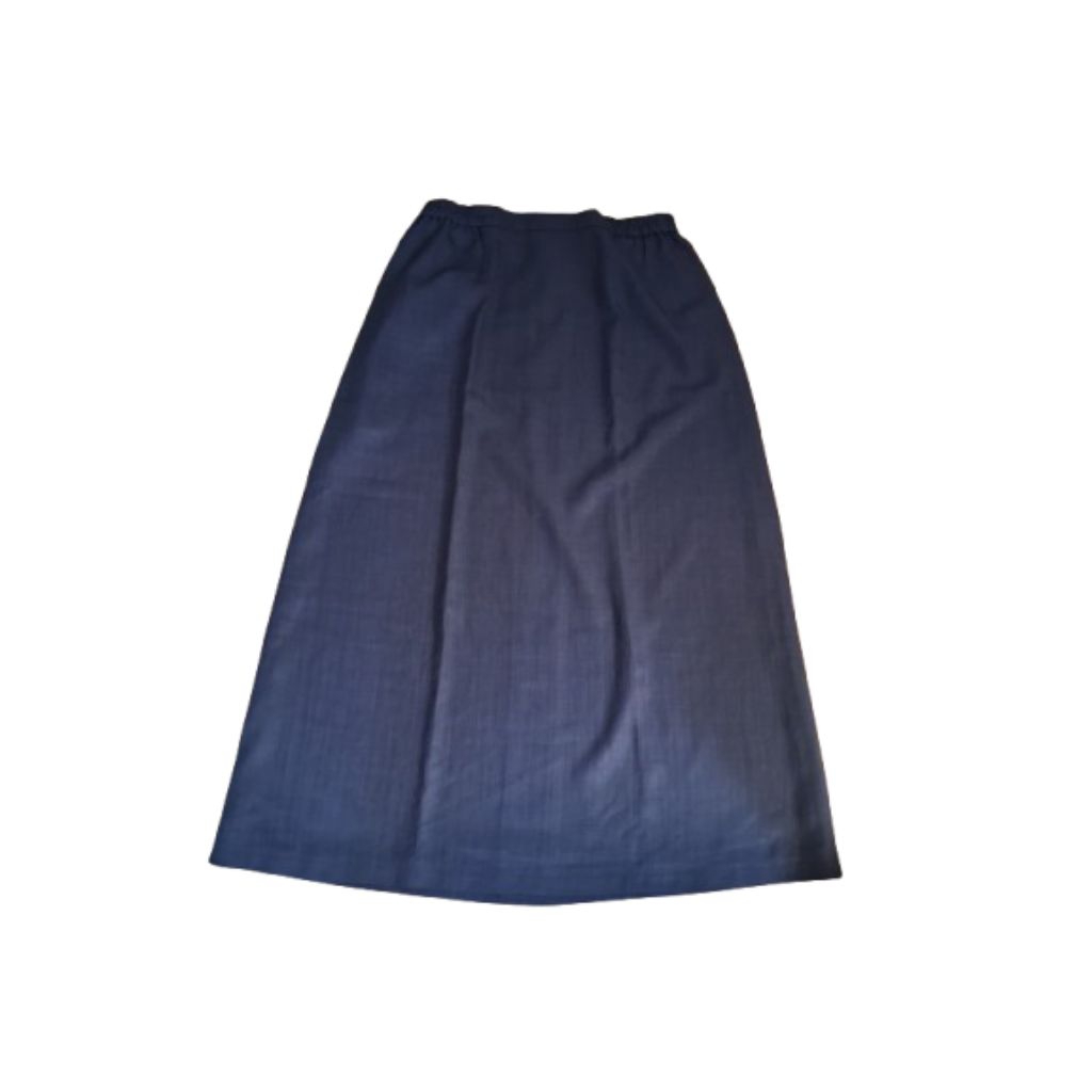 [Preloved] Rok span biru dongker