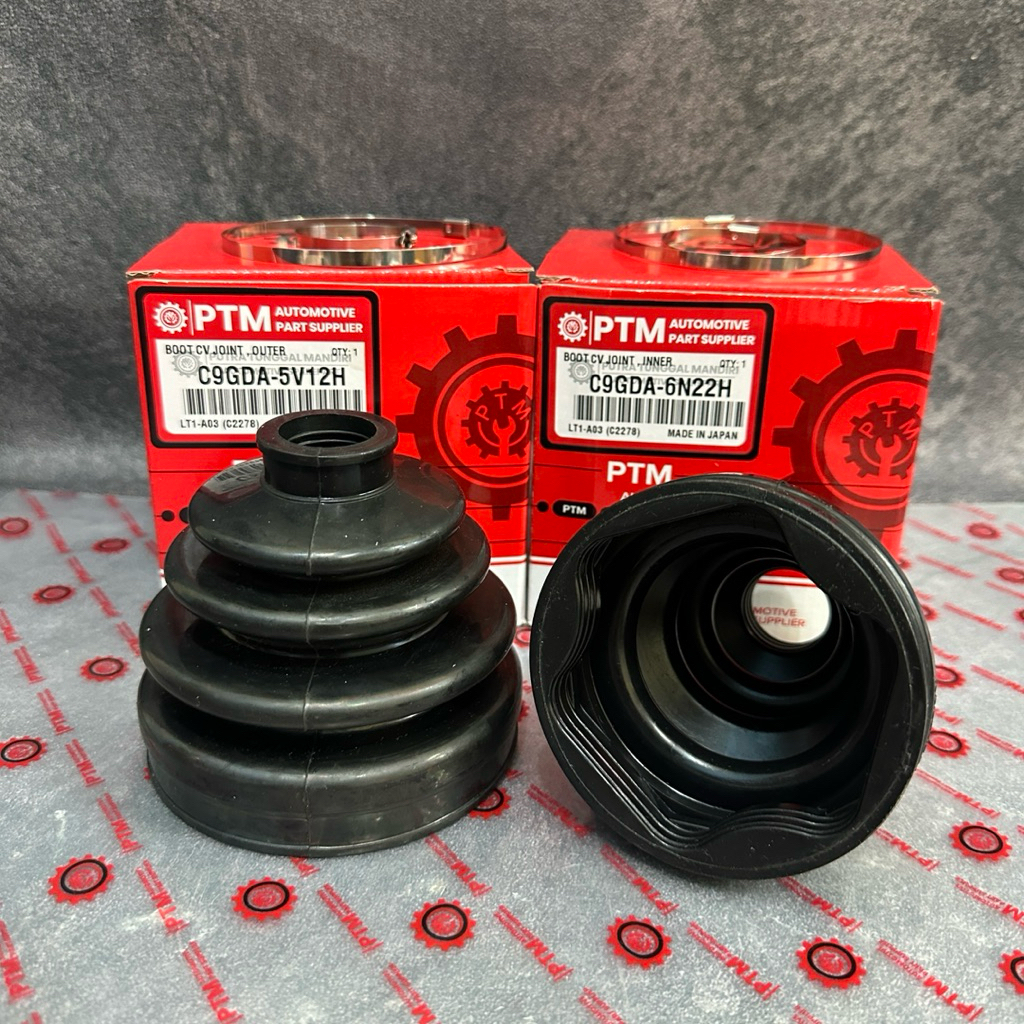 Boot Drive Shaft/Karet Boot Cv Joint 1Set 2Pc Inner/Outer Nissan XTrail T30 Bonus Clamp Genuine PTM 