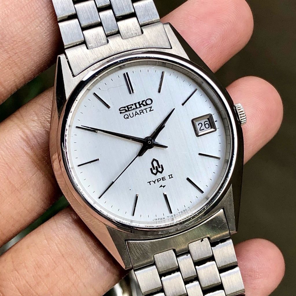 Seiko Type II Date Quartz 7122-7020