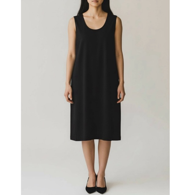 Sleeveless T shirt Dress bludru UniQlo
