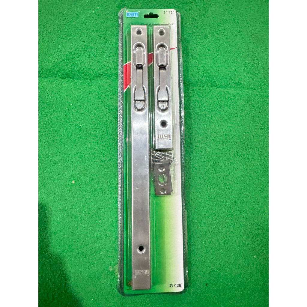 grendel tanam 6” 12” grendel pintu kupu tarung