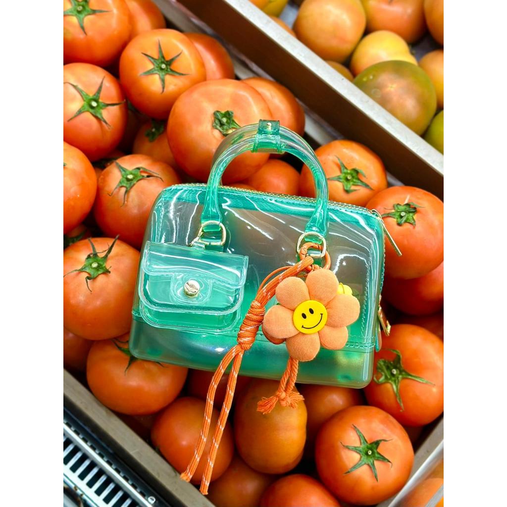 Pizzy Bag | Jelly Bag | Tas Wanita Lucu | Handbag Aesthetic | Tas Jelly Premium