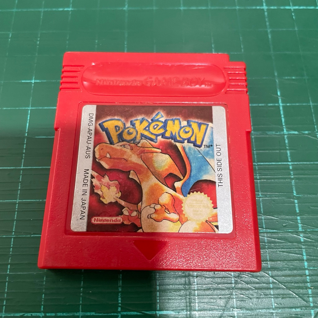 Pokemon Red Nintendo Gameboy DMG Color GBC Advance GBA SP 001 101 Game Boy Kaset Cartridge Original