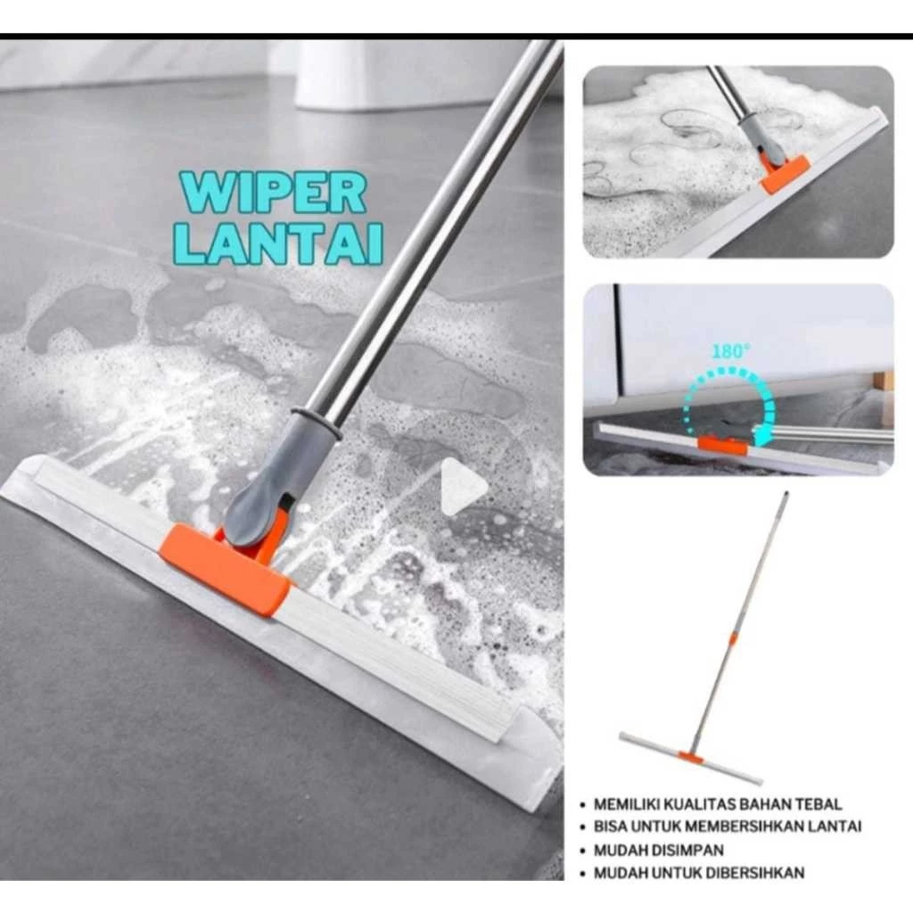 SAPU PEMBERSIH LANTAI WIPER 3 IN 1 - SAPU WIPER PENDORONG AIR SERBAGUNA
