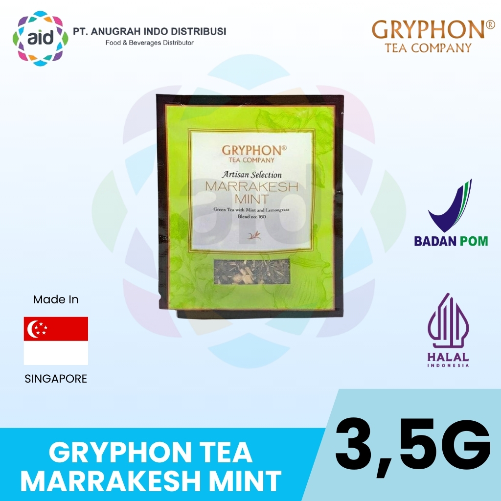 Teh Gryphon Tea Marrakesh Mint 1 Sachets
