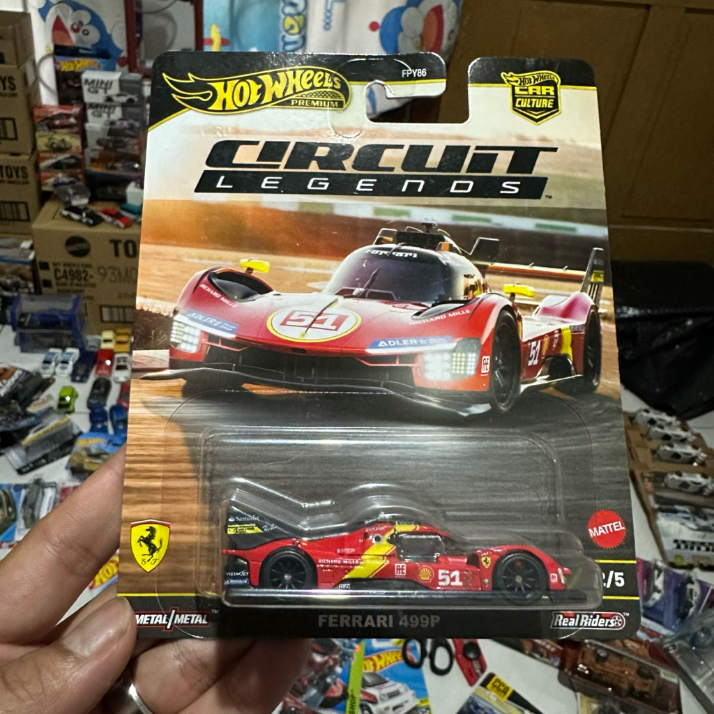 Hot Wheels Ferrari 499P Premium Circuit Legends