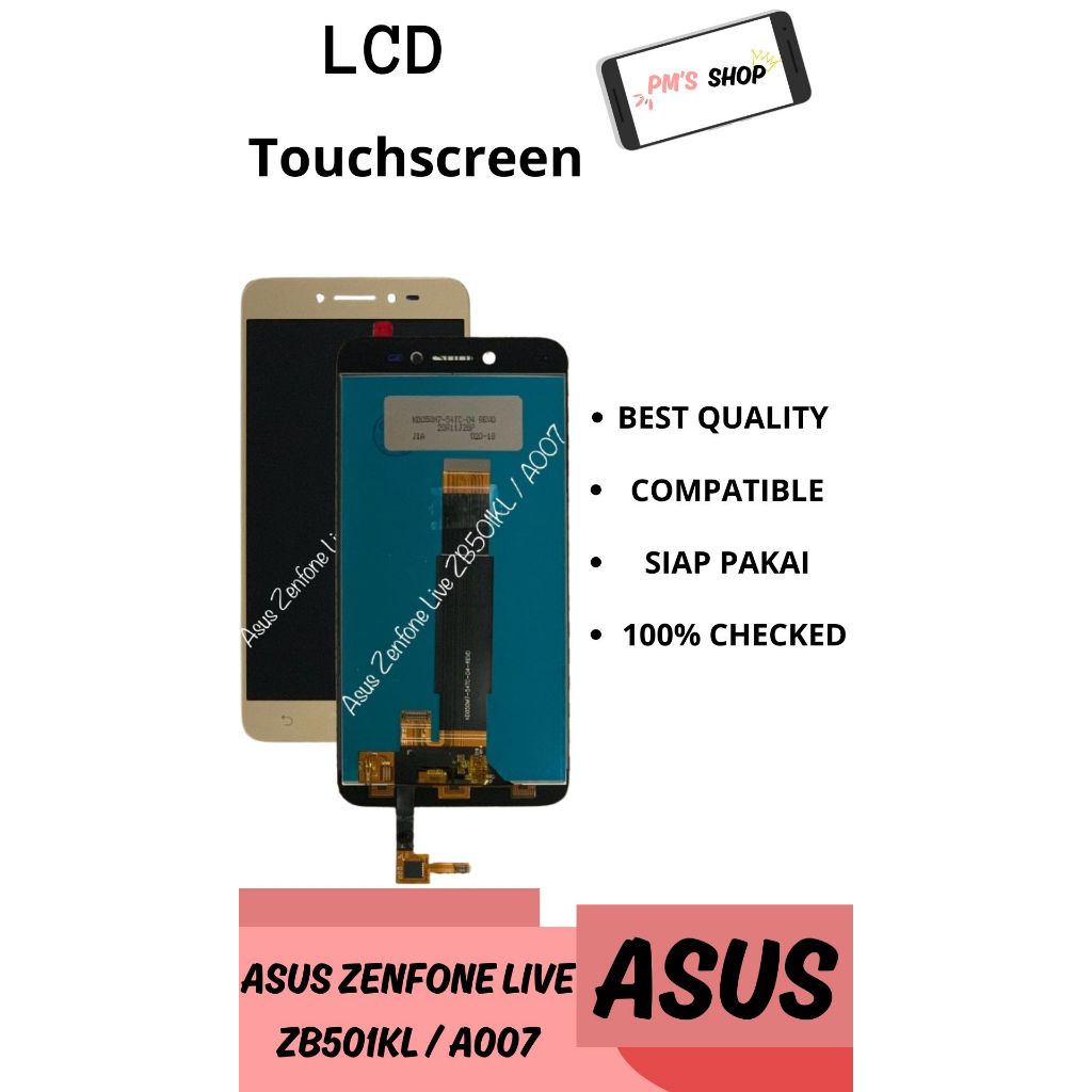 Lcd Touchscreen Asus Zenfone Live ZB501KL / A007