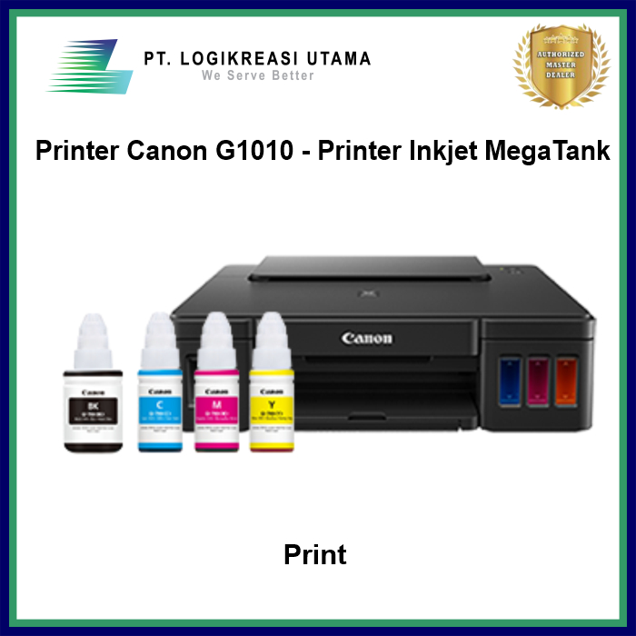 Printer Canon Ink Tank Pixma G1010 termasuk tinta 1 set