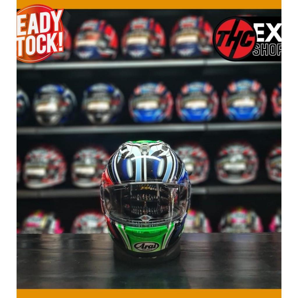 ARAI RX7X NAKANO SHURIKEN GREEN SIZE S M L XL 2ND SECOND FULL FACE HELMET ORIGINAL